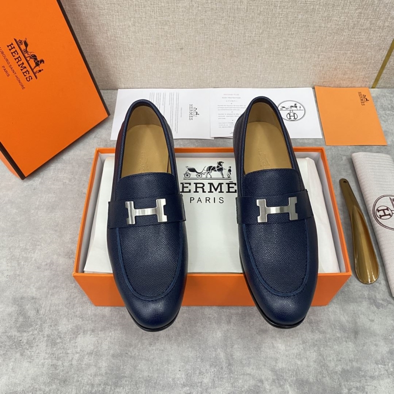 H**mes leather shoes
